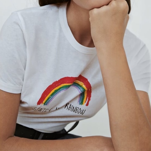 Rainbow Zara size S - Picture 2 of 3
